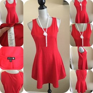 RED COTTON DRESS